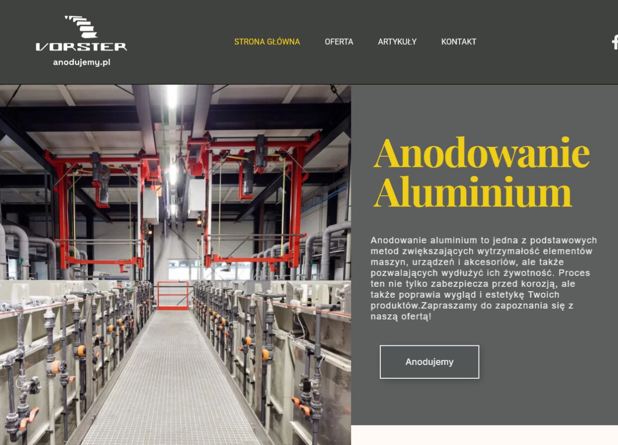 Anodujemy.pl website screenshot